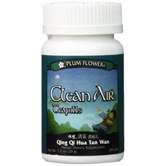 Clean Air Teapills (Qing Qi Hua Tan Wan), 200 ct, Plum Flower