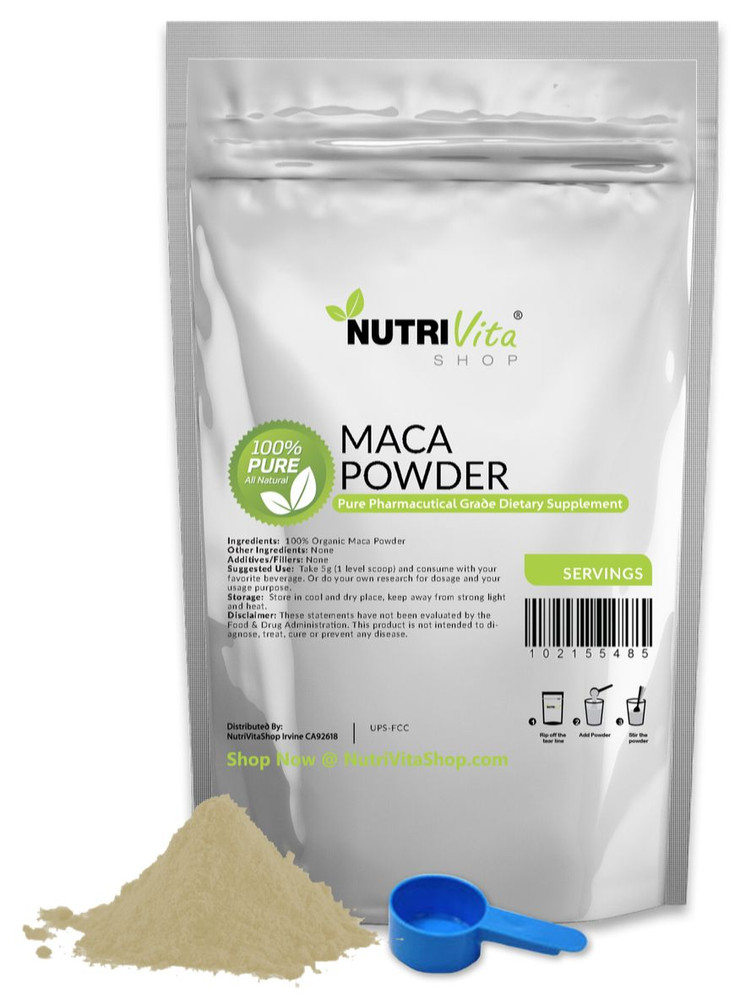 3.5oz (100g) NEW RAW MACA POWDER 100% ORGANIC USP GRADE
