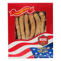 WOHO Cultivated American Ginseng 1004 Long Extra Large 4 oz Box