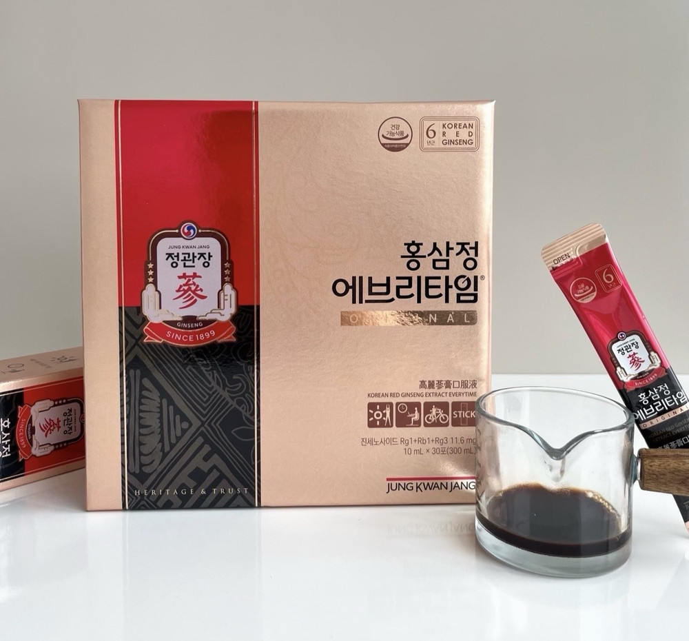 jung kwan jang KOREAN RED GINSENG EXTRACT EVERYTIME ROYAL 10ml x 30 bags