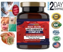 Parasite Anti Parasite Herbal Body Cleanse Detox intestinal cleanser support 90