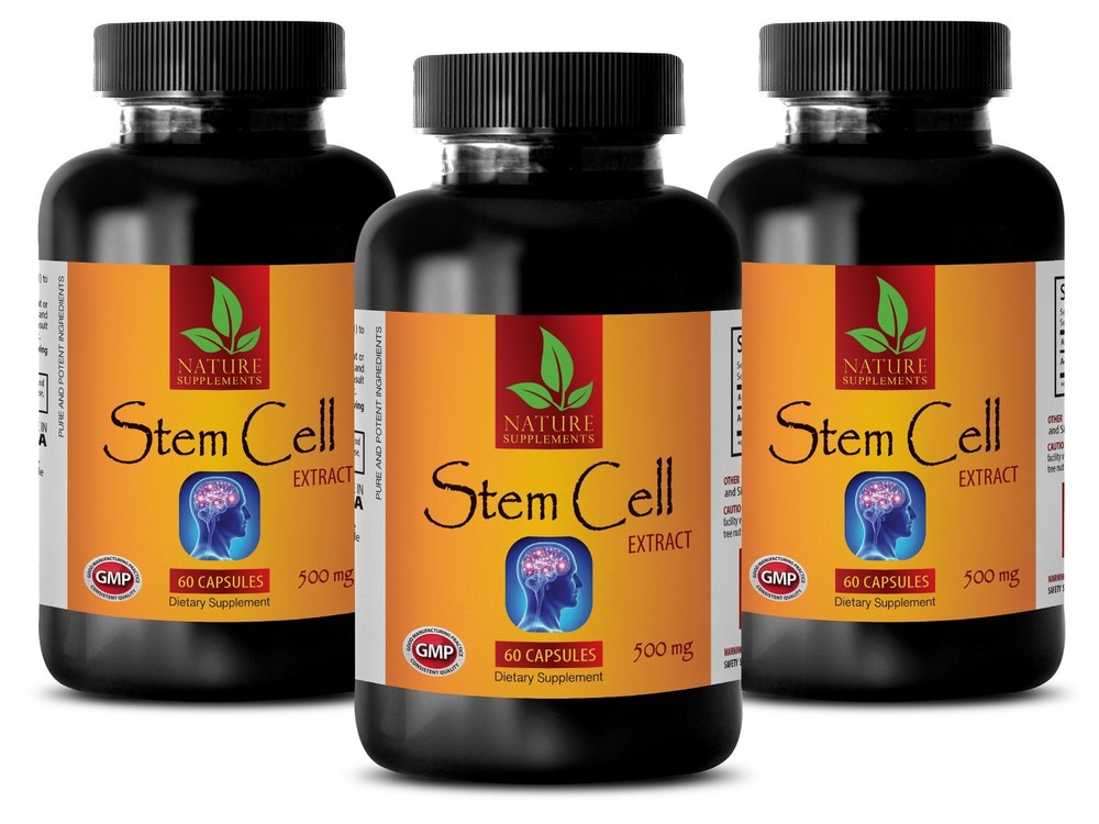 Organic STEM CELL – Blue Green Algae Beta – carotene Levels Antioxidant – 3 Bot