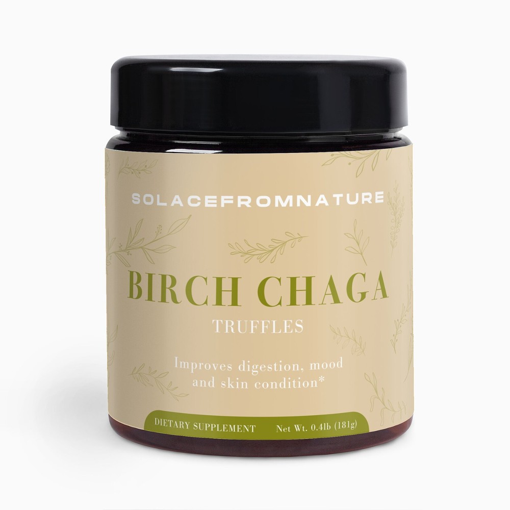 BIRCH CHAGA TRUFFLES anti-inflammatory, powerful antioxidant, lowers blood sugar