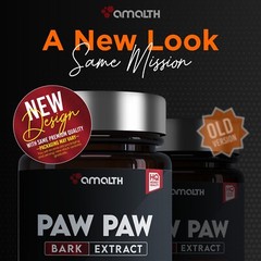 Paw Paw Bark 20:1 Extract 120 Capsules