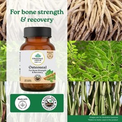 5 X Organic India Osteoseal 300 Caps Ayurvedic Bone Health Exp 2028