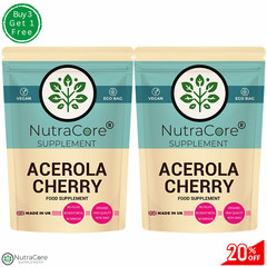 Acerola Cherry Capsules 6000mg ( 45% Vitamin C)-Immunity & Liver Support-90Caps