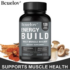 Energy Build Booster Herbs Improve Exercise Performance Improve Endurance 120 Ct
