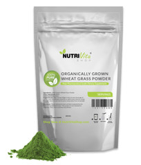 2X 500g (2.2 lb 1000g) 100% PURE WHEAT GRASS POWDER SUPERFOOD USDA ORGANIC