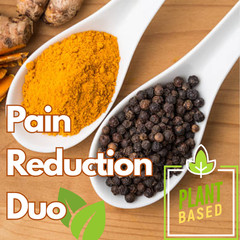 Turmeric & Black Pepper Capsules 60–120 Ct | 600mg Curcumin | Joint Inflammation