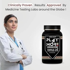 African Herbal Play More Powder Mens Energy Vitality and Health Support