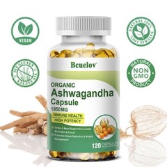 Organic Ashwagandhaim Capsule Prove Motivation And Focus Replenish Energy 60 Ct
