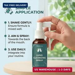 Lung Cleansing Spray,Calendula Leaf Extract Spray Herbal Lung Cleanse Spray,for