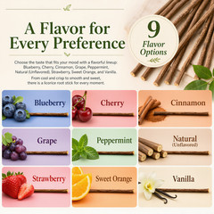 4 oz. Flavored Licorice Root Chew Sticks 100% Pure Natural Glycyrrhiza Glabra