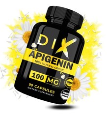 APIGENINE | ORGANIC | 100% Natural | Chamomile Extract | Best Sleep | 90 CAPSULE