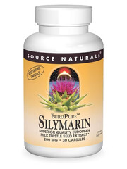 Source Naturals EuroPure™ Silymarin 200 mg – 30 Capsules – 9 bottles