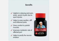(Set of 2) Dr.Ortho 100% Ayurvedic Capsules 60 Capsules For Pain Relife D718