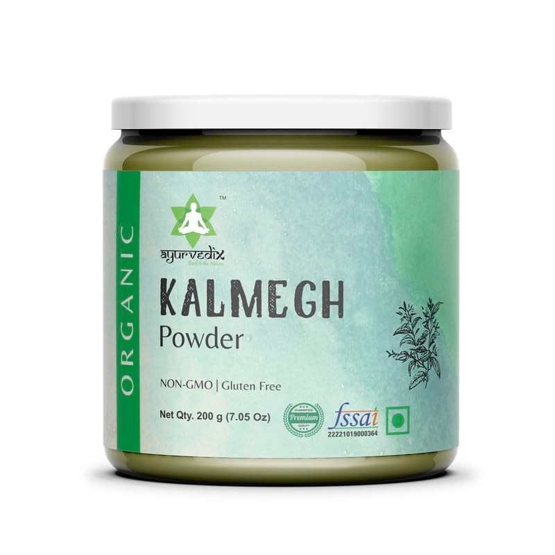 Ayurvedix Kalmegh Powder Natural Liver Tonic Detox Supports Digestion Immunity