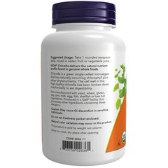 Chlorella Pure Powder 4 Oz By Now Foods