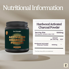 Activated Charcoal Powder 100% USA Hardwood Trees. Teeth Whitening. 12 oz