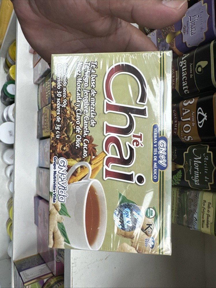 Chai Tea Bags (30) Black Tea , Cacao, Nutmeg, Cinnamon, Clove and Ginger