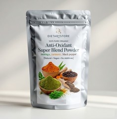 100% Natural Herbal Anti-Oxidant Powder (Moringa + Turmeric + Black Pepper Mix)