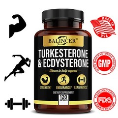 Turkestone Ecdysterone Supplements Support Endurance Energy Muscle Recovery