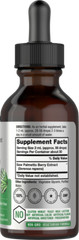 Saw Palmetto Liquid Extract | 2 fl oz | Alcohol Free | Vegeterian | by Horbaach