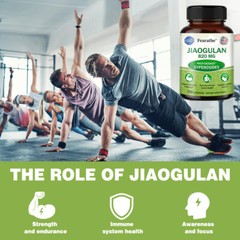 Jiaogulan Capsules Immune Health Support Physical Strength Balances Endurance