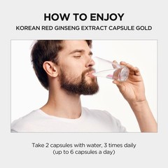JUNG KWAN JANG Korean Red Ginseng Extract Capsule Gold – Vegan Energy
