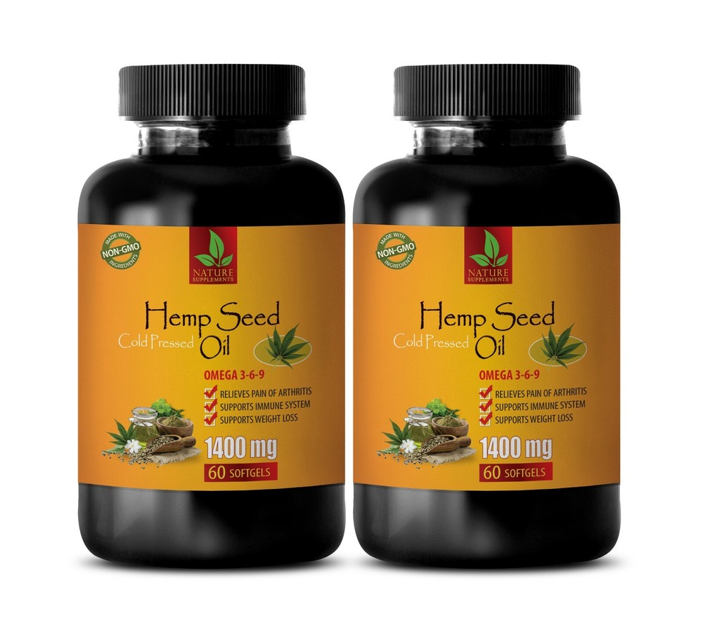 stress relief vitamins natural – HEMP SEED OIL PILLS – hemp seed essential 2B