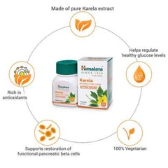 KARELA Himalaya 60 Tabs With Long Expiry & Free Shipping