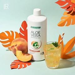 LR Lifetakt Aloe Vera Drinking Gel Peach Flavour – 1000 ml./33.3 fl.oz