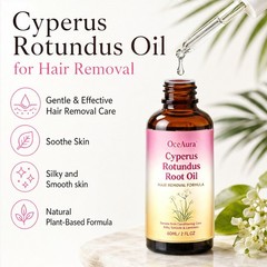 Cyperus Rotundus Oil Body Care Moisturizing Skin Oil 60ml New US