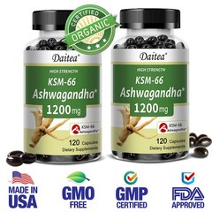KSM-66 Ashwagandh 1200 Mg – Balance Mood, Reduce Stress,Increase Stamina