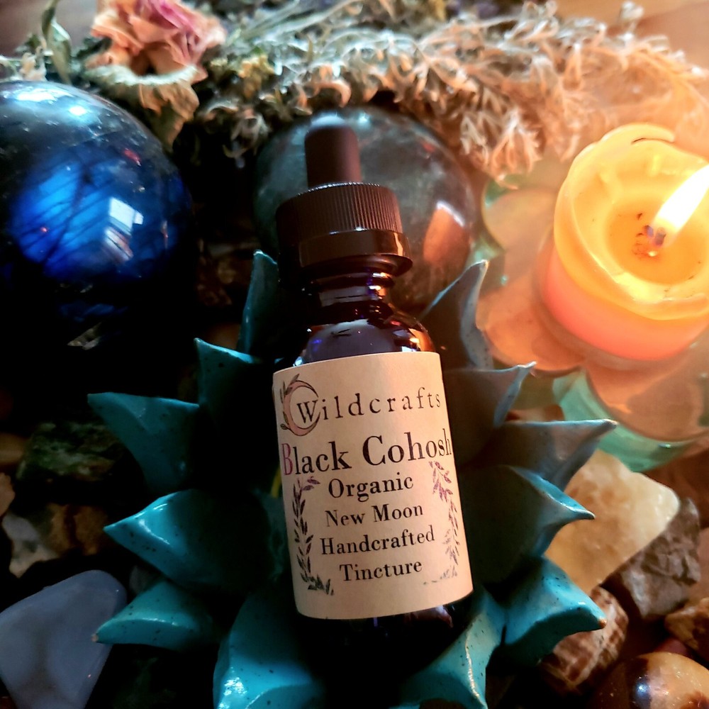 Black Cohosh Organic Tincture Herbal Extract Handcrafted & Aged 1 Year