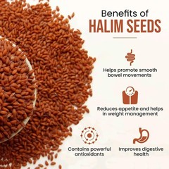 NeutraVed Halim Seeds: 350g Aliv Superfood for Hair Growth & Immunity Booster