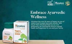 Himalaya Tagara 60 Tabs Calm Relaxation Herbal Supplement Pack of 10 Exp 05-2028