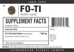 Prepared Fo-Ti Extract Powder 10:1 He Shou Wu Fallopia Muliflora Jing Longevity