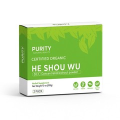 Purity Natural Beauty Certified Organic He Shou Wu – Large 5oz Bag of 30:1