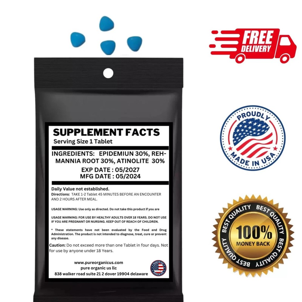20 Gator chomp king Male Booster Pills EXTREME ENHANCE for Him/Her!
