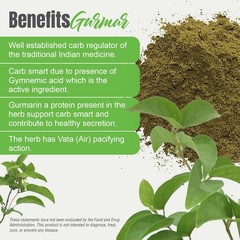 HerbsForever Gurmar Powder (Gymnema Sylvestre) For Healthy Sweet Level 454 Gms