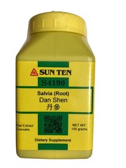 Sun Ten – Salvia Root extract, Granules, Dan Shen, 100gm / 丹蔘