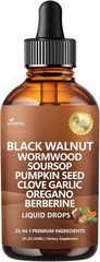 Parasite Cleanse Tincture/Extract-Wormwood,Black Walnut Hull, Clove,Best Quality