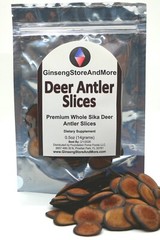 Deer Antler Slices | Antler Velvet | Sika Deer Antler | Lu Rong | 鹿茸 | AAA