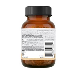 Organic India Lipid Care 60 Veg Capsules Ayurvedic Herbal Wellness 3 Pack