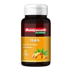 Turmeric (Haldi) Tablets – 60 Tablets-Supports Skin, Immunity