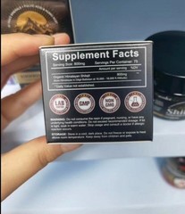 Pure 100% Himalayan Shilajit, Soft Resin, Organic, Extremely Potent, Fulvic Acid