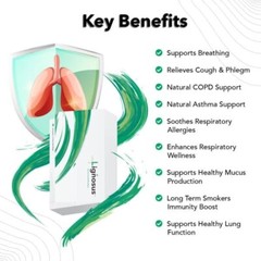 Lignosus: The Best Natural Lung Supplement – 30 Sachet Box – Fast Ship in USA