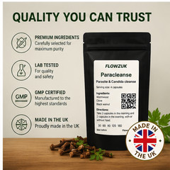 Paracleanse Parasite & Candida cleanse for Humans Black walnut, wormwood, cloves