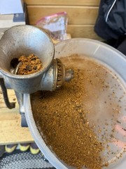 Fresh Harvested Chaga Mushroom hand ground powder